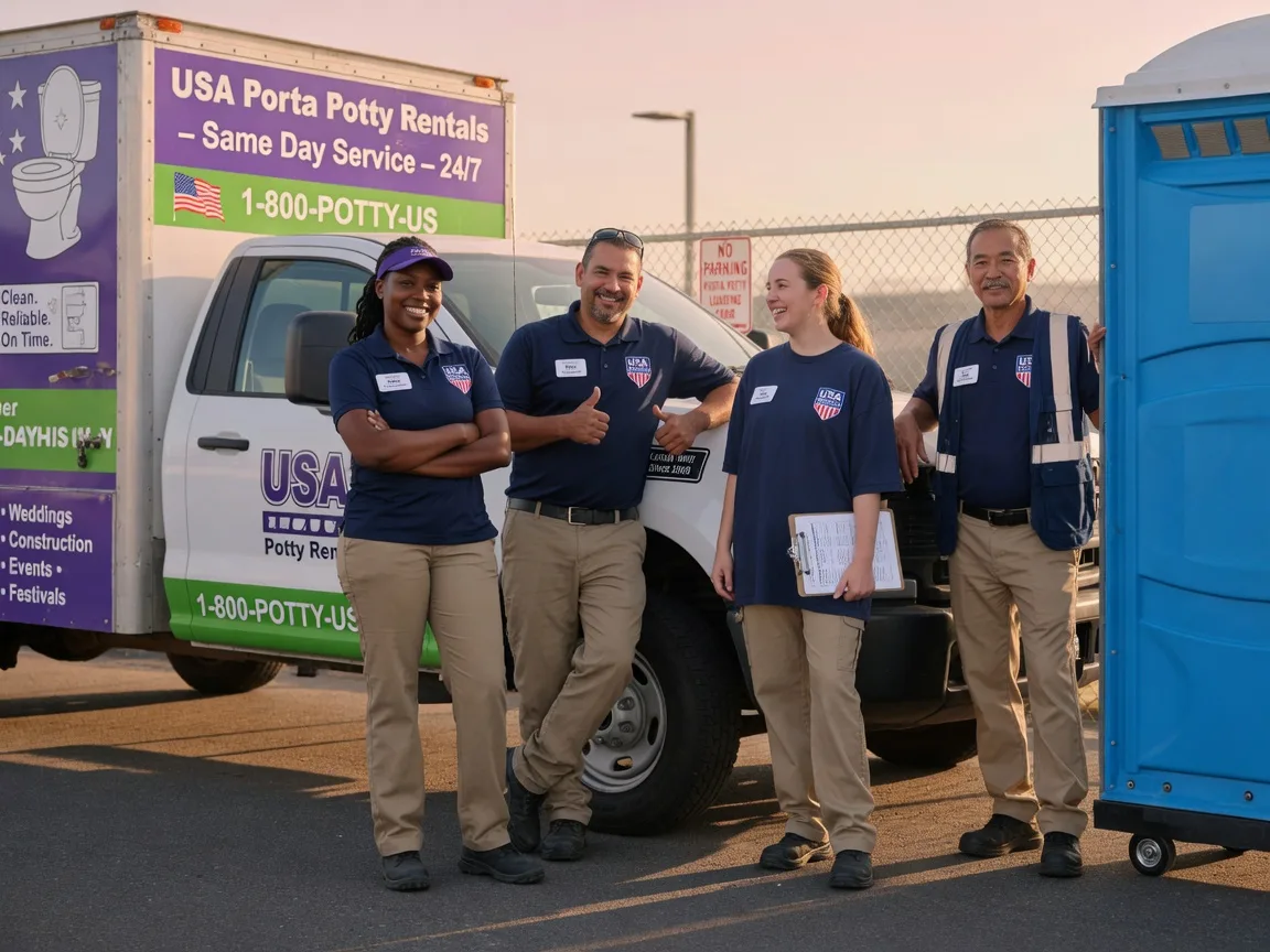 Porta Potty Rental company in Bradford, OH
